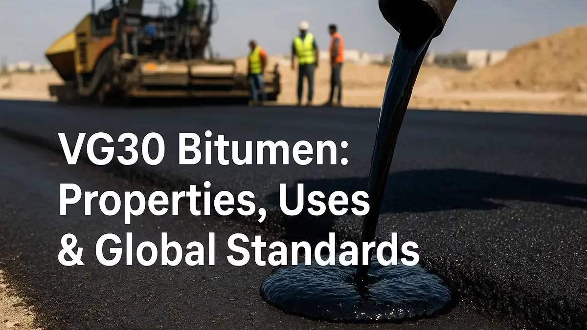 What Is VG30 Bitumen? Properties, Uses & Global Standards