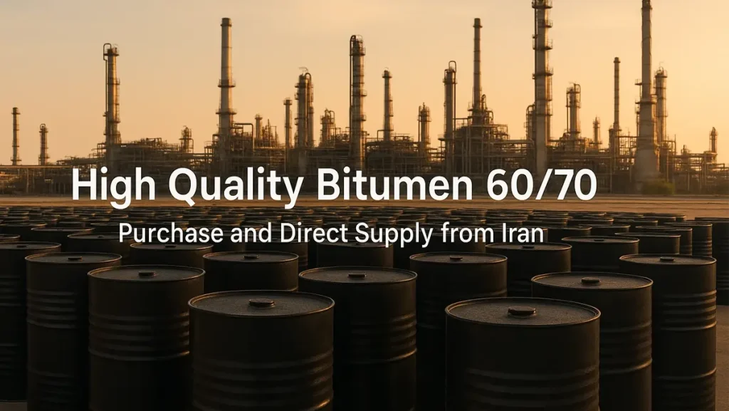 High Quality Bitumen 60/70 Purchase and Direct Supply from Iran