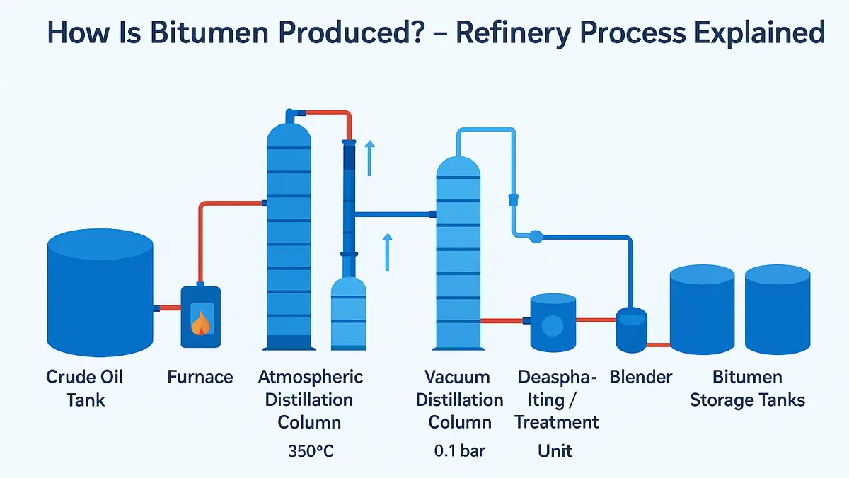 How Is Bitumen Produced