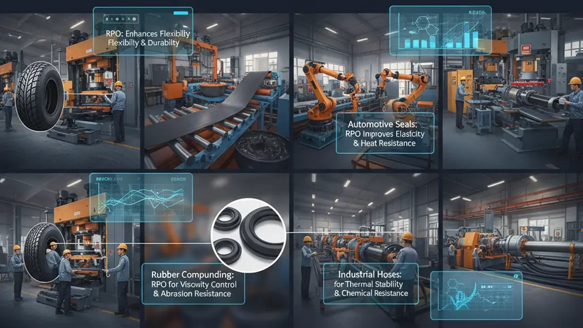 Industrial Applications of Rubber Process Oil (RPO)